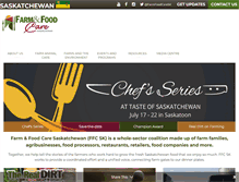 Tablet Screenshot of farmfoodcaresk.org